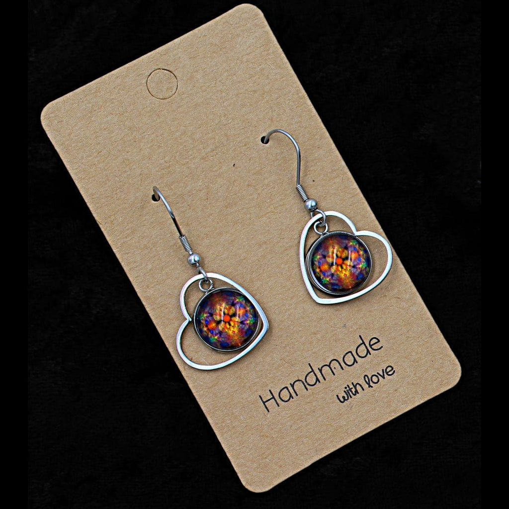 Handmade Hippie Dangle Earrings (4.90 to 3.50 each)-Peaceful People