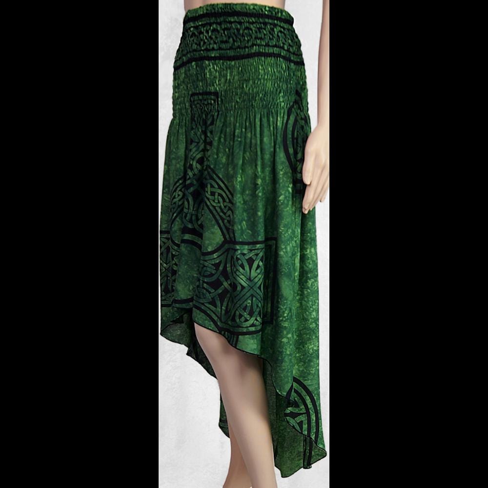 Celtic Hi-Lo Convertible Top/Skirt-Dresses-Peaceful People