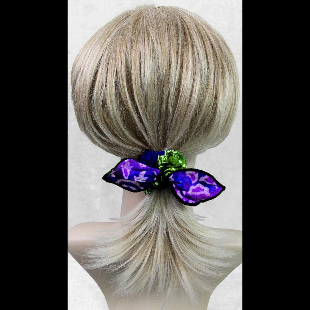 15 Patchwork Little Bow Hair Scrunchies ($1.88 each)-Bags & Accessories-Peaceful People
