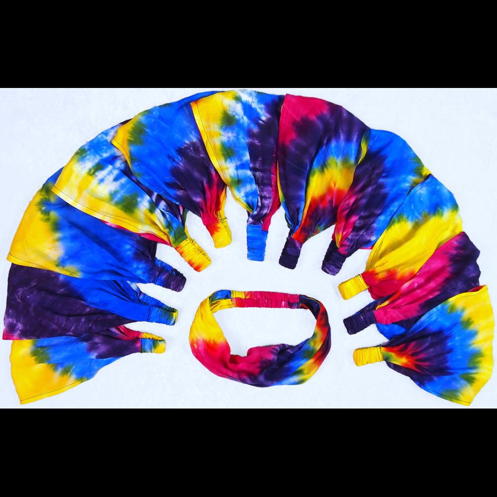 12 Snazzy Elastic Bandana-Headbands ($1.95 each)-Bags & Accessories-Peaceful People