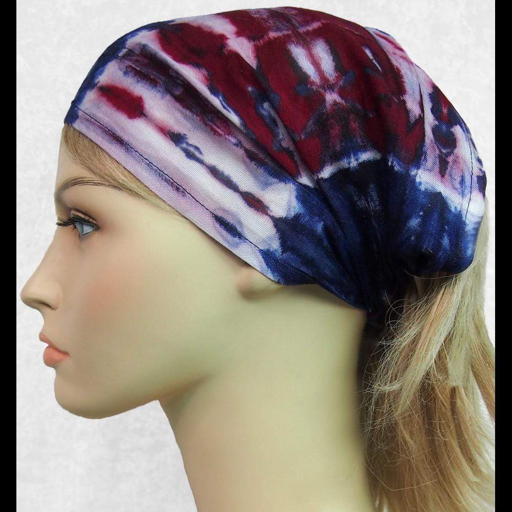 12 Red, White and Blue Elastic Bandana-Headbands ($1.60 each)-Bags & Accessories-Peaceful People