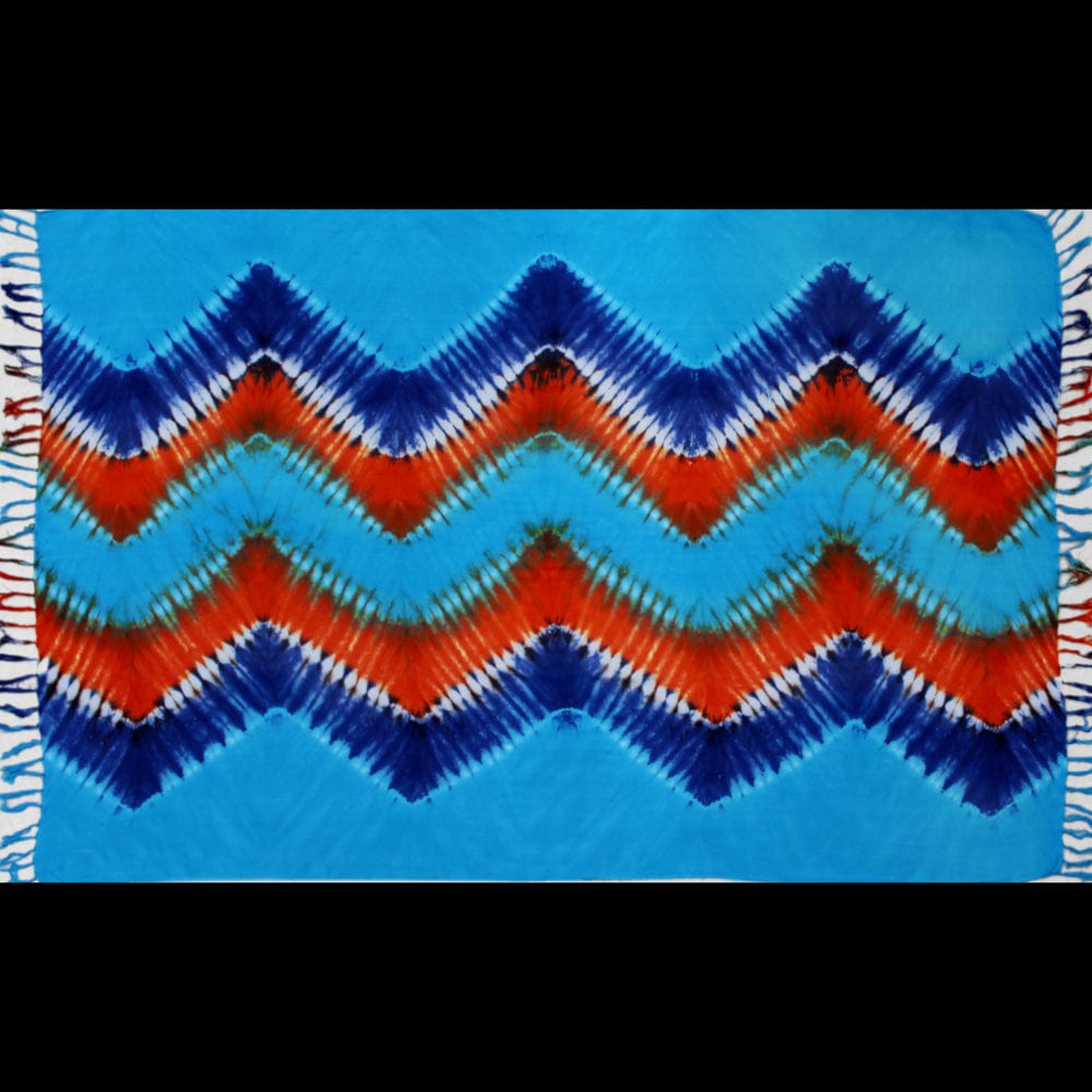 Wholesale ZigZag TieDye Sarongs