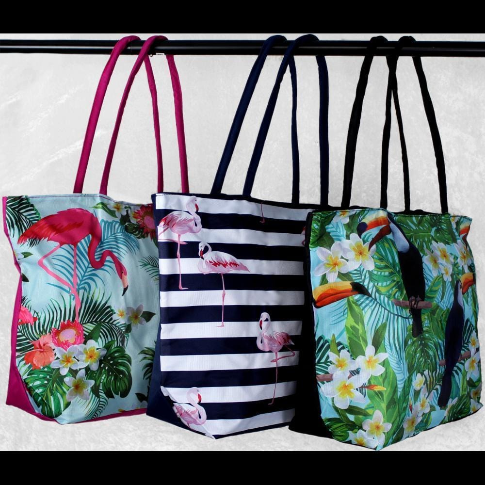 Canvas Beach Bag-Bags & Accessories-Peaceful People