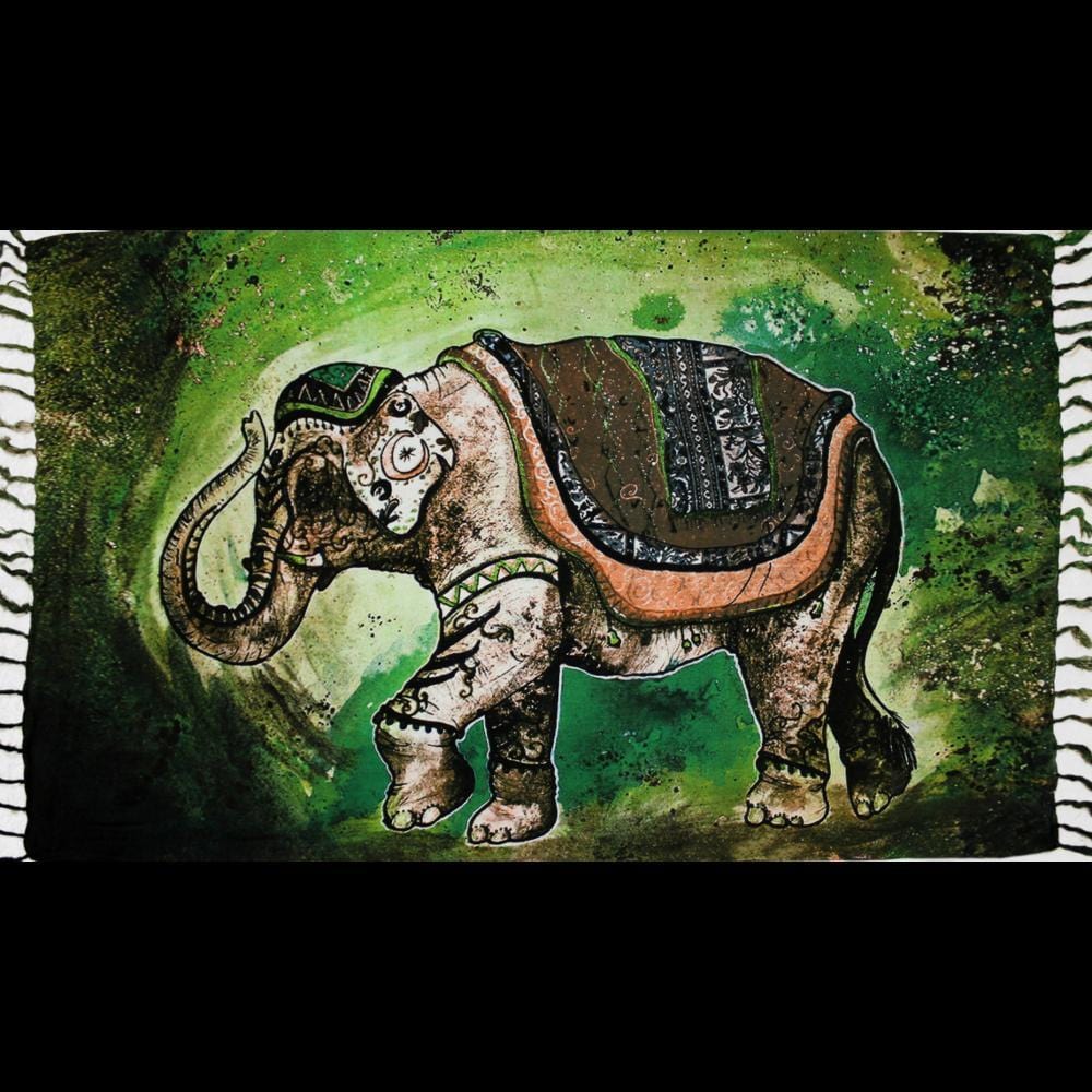 Elephant Real Sarongs-Sarongs-Peaceful People