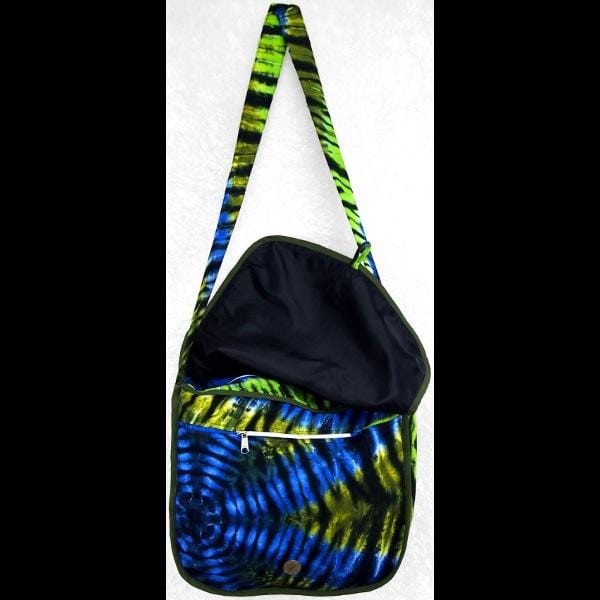 Karma Tie-Dye Courier Bag-Bags & Accessories-Peaceful People
