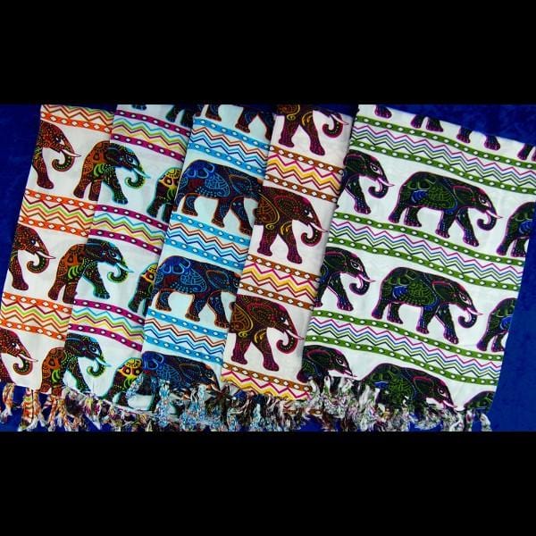 Elephant Sarongs-Sarongs-Peaceful People
