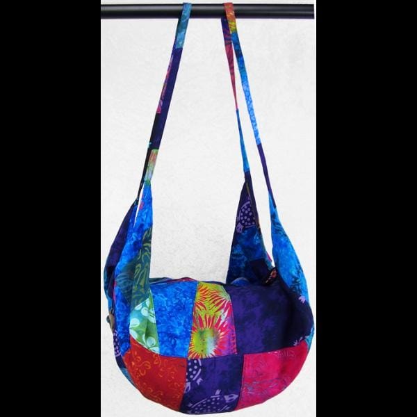 Patchwork Expandable Beach Bag-Bags & Accessories-Peaceful People