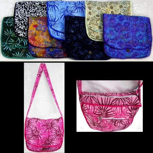 Premium Batik Courier Bag-Bags & Accessories-Peaceful People