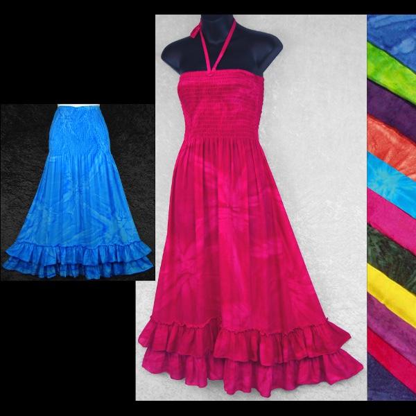 Fizzy Salsa Sarong Dress-Dresses-Peaceful People