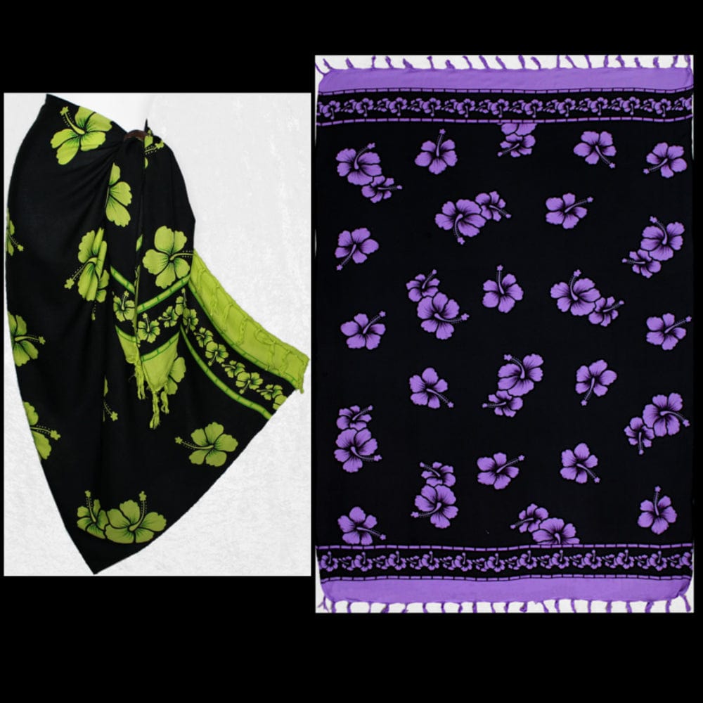Give-a-guy-a-break Hibiscus Sarongs-Sarongs-Peaceful People