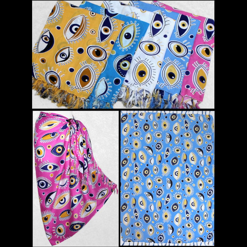Mixed Eye Sarongs-Sarongs-Peaceful People