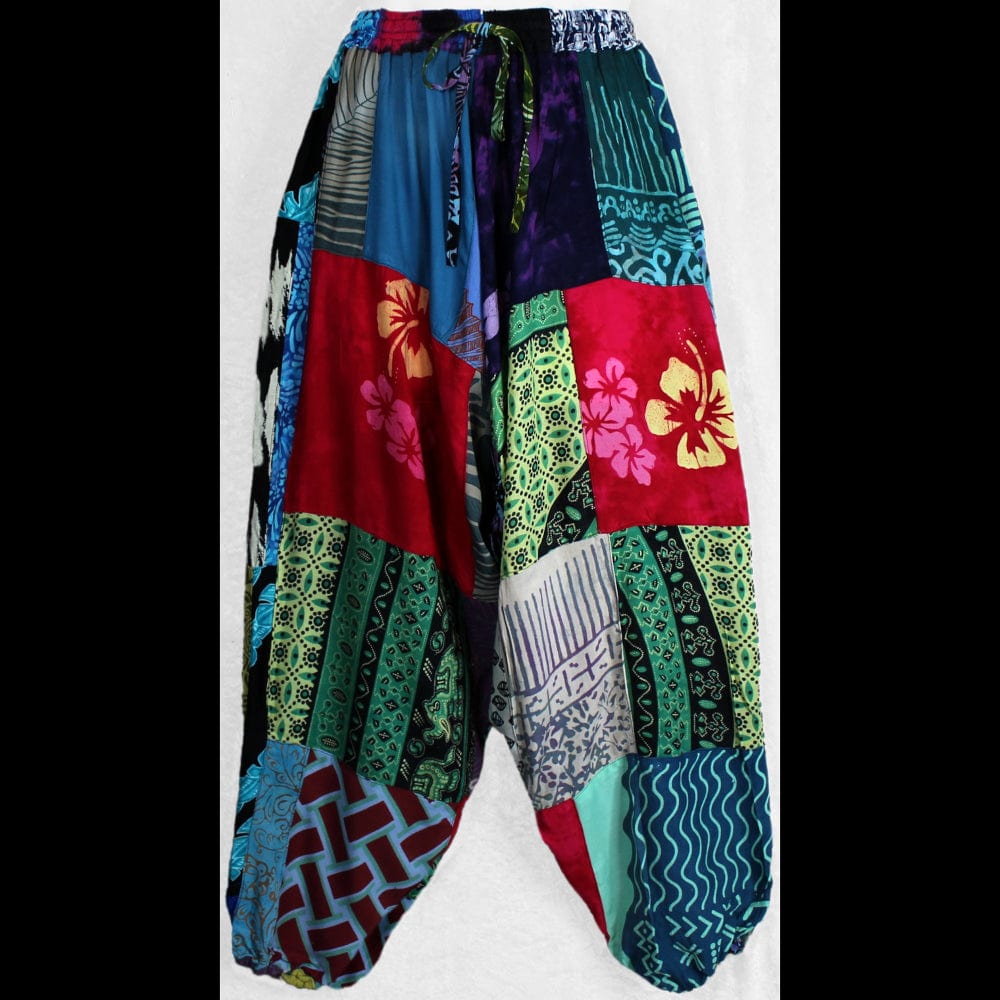 Wholesale Patchwork Harem Pants