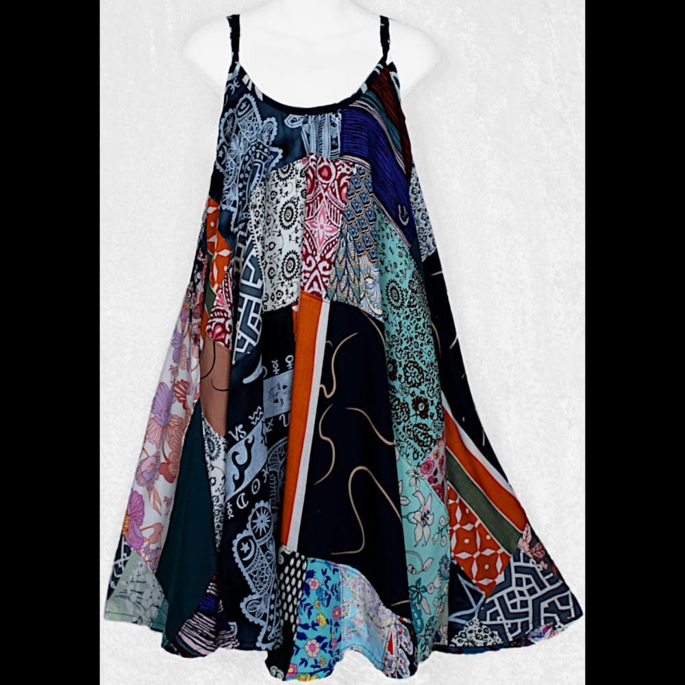 Wholesale Amara's Patchwork Dress Wholesale Amara's Patchwork Dress
