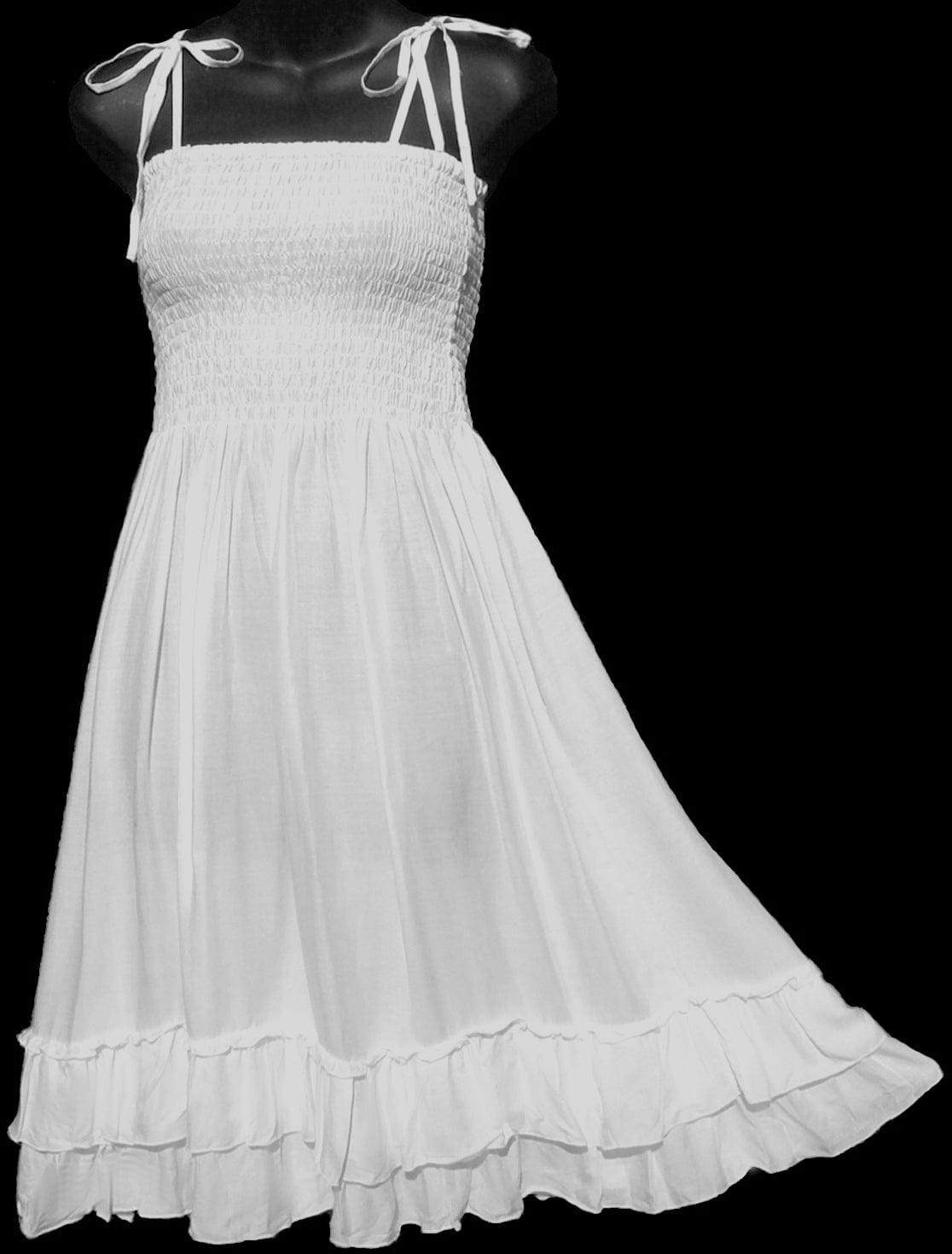 Wholesale White Salsa Sarong Dress Wholesale White Salsa Sarong Dress