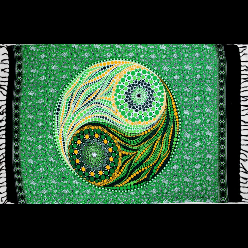 Yin-Yang Dots Sarongs-Sarongs-Peaceful People