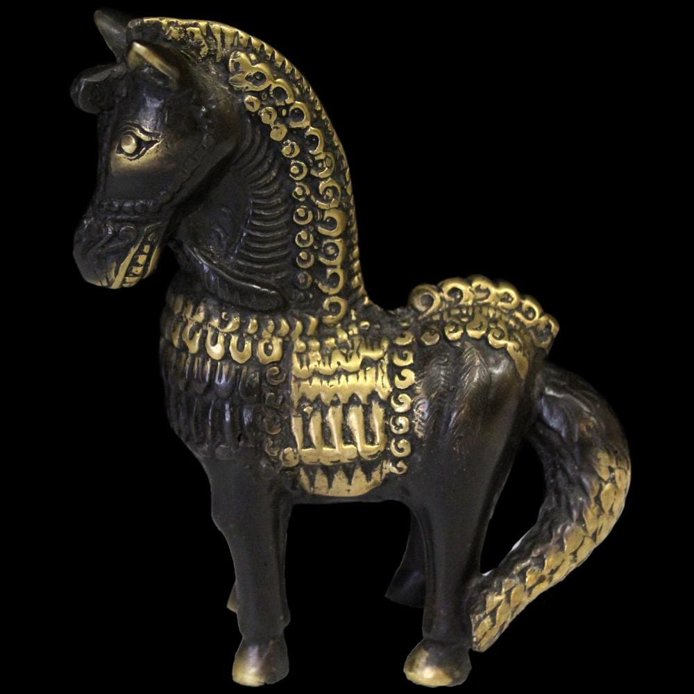 Bronze Horse Figurine-Handicrafts-Peaceful People