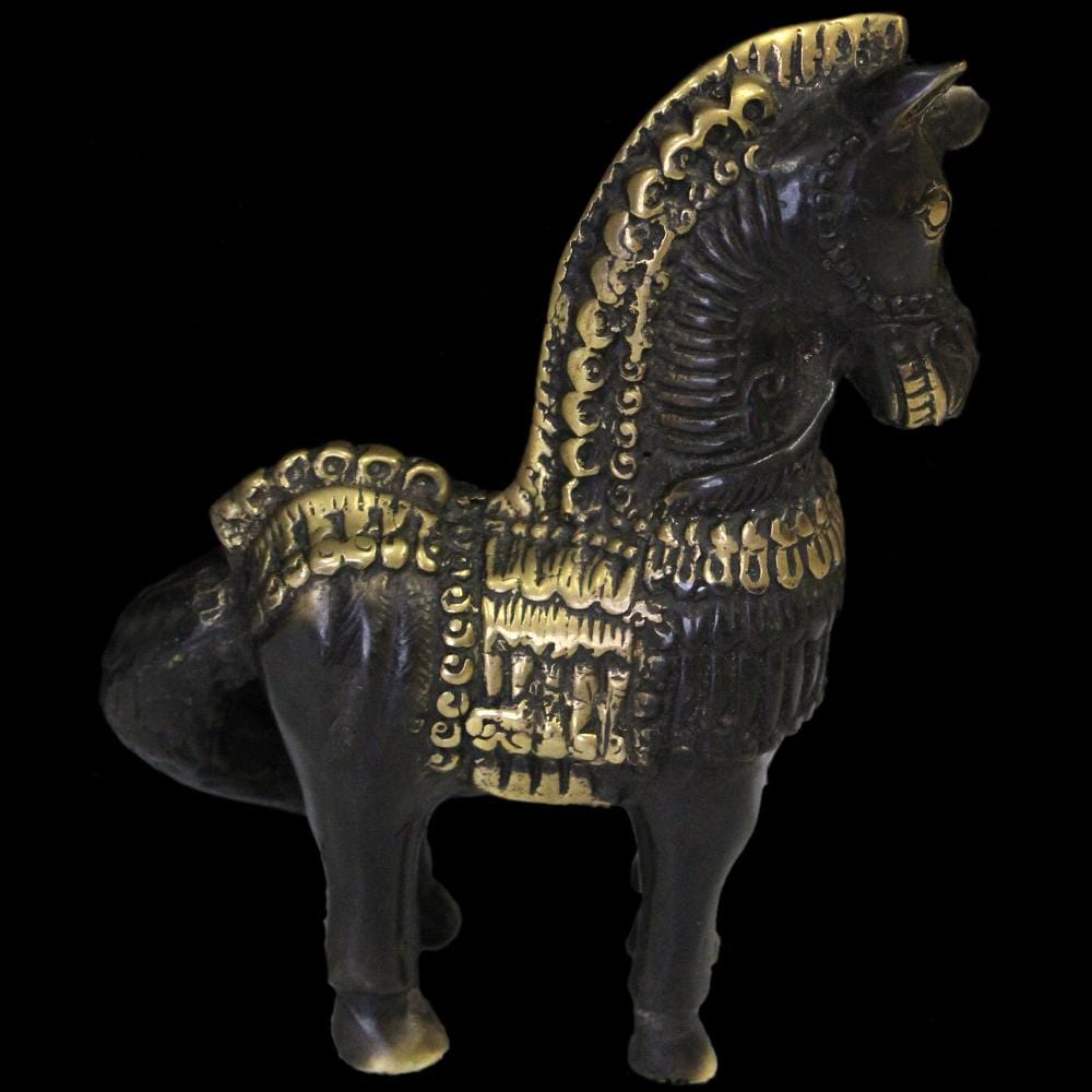 Bronze Horse Figurine-Handicrafts-Peaceful People