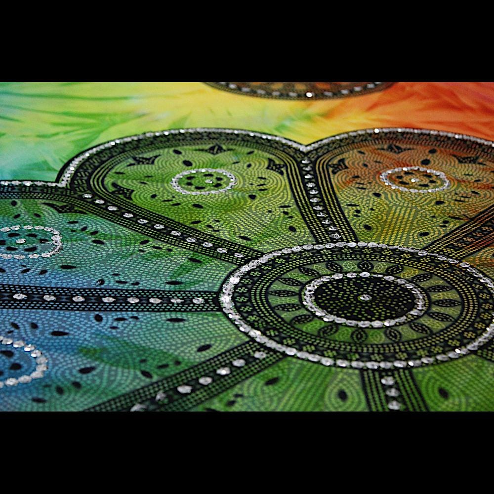Tie-Dye Padma Sarongs with Sequins-Sarongs-Peaceful People
