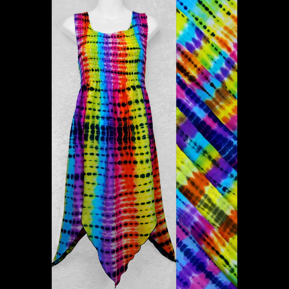 tie dye fairy dress Earth Bound Trading Orange Tie Dye Lace Fairy Dress at Hamilton Place in Chattanooga, TN