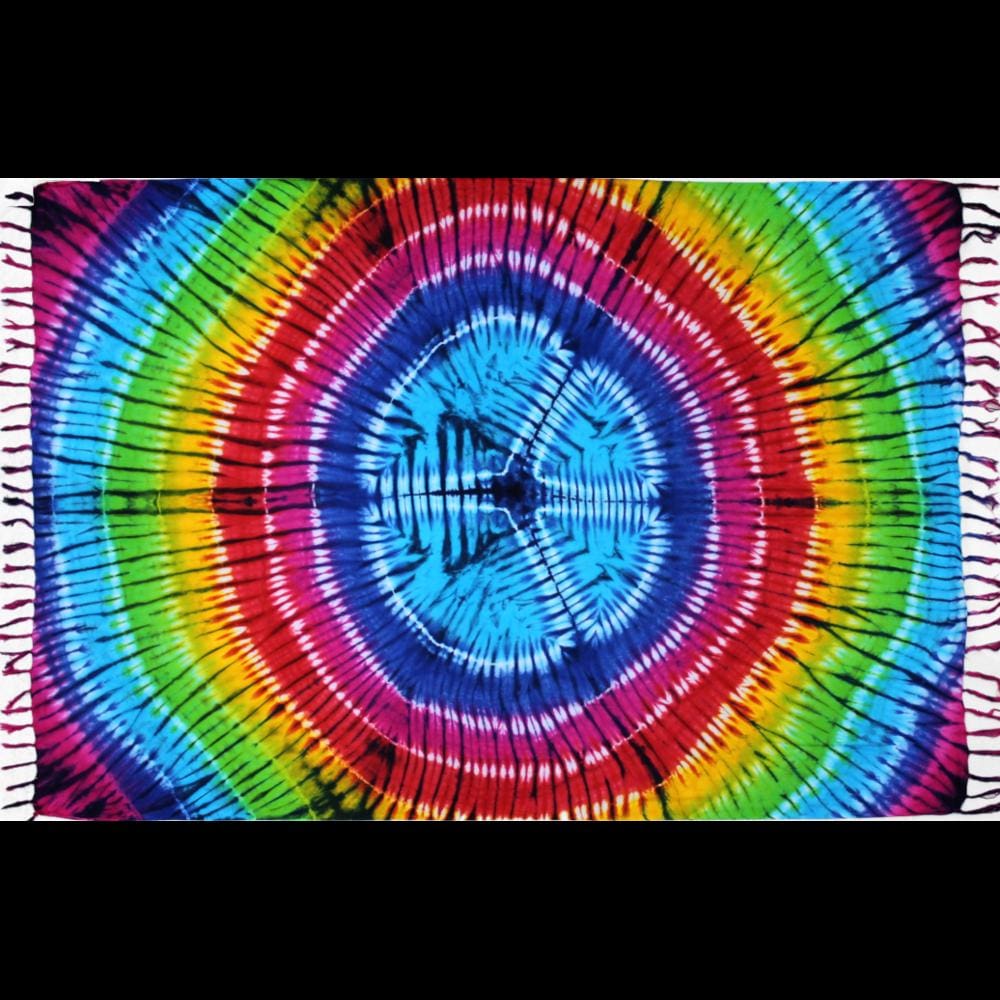 Rainbow Peace Sarongs-Sarongs-Peaceful People