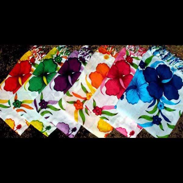 Bright Flower Sarongs-Sarongs-Peaceful People