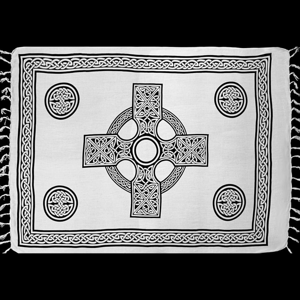 White Celtic Sarongs-Sarongs-Peaceful People