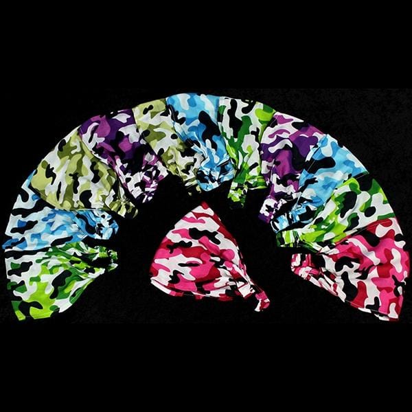 12 Camouflage Elastic Bandana-Headbands ($1.48 each)-Bags & Accessories-Peaceful People