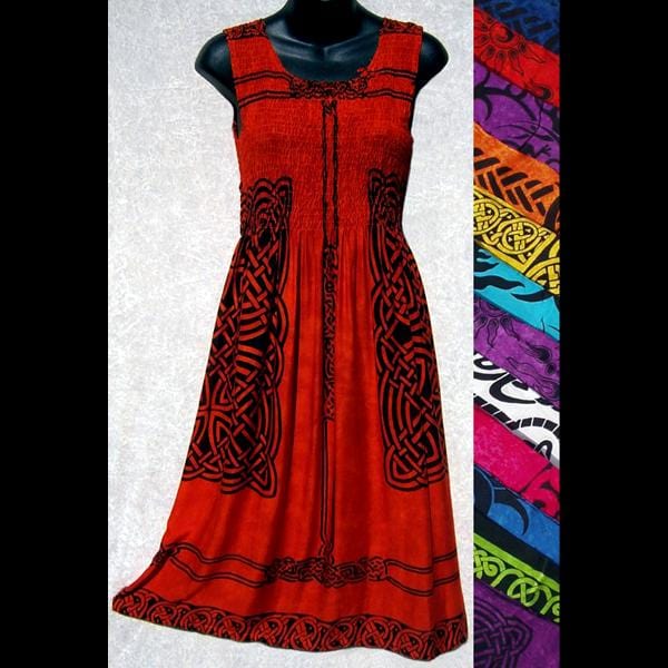 celtic design dress Silk Collared Celtic Knot Geometric Print Dress Small Purple Stripe Zip Career