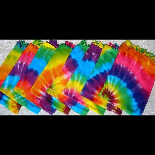 SWIG {SWIRLED PEACE} Rainbow Tie Dye Skinny Insulated Stainless