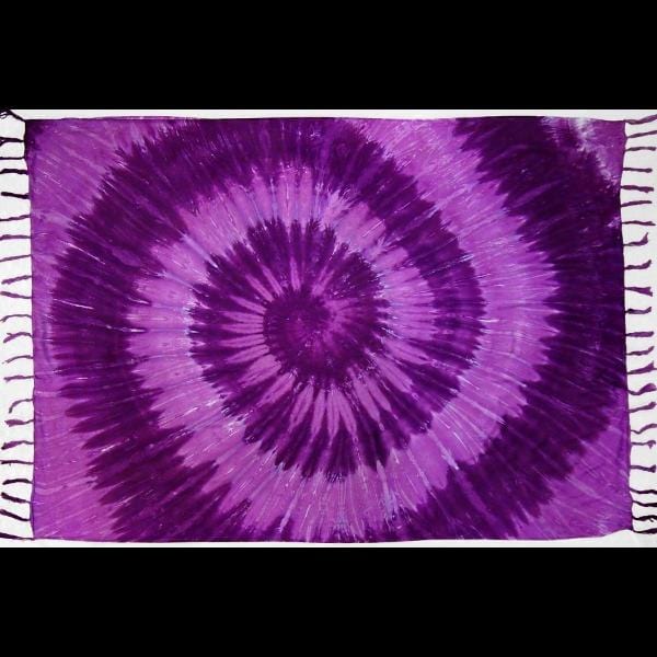 Spiral Nebula Tie-Dye Sarongs-Sarongs-Peaceful People