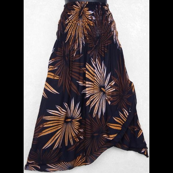 Palm Frond Convertible Dress/Skirt-Dresses-Peaceful People