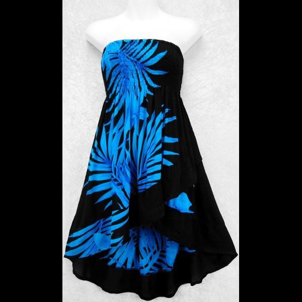 Palm Ruffled Convertible Top/Skirt-Tops-Peaceful People