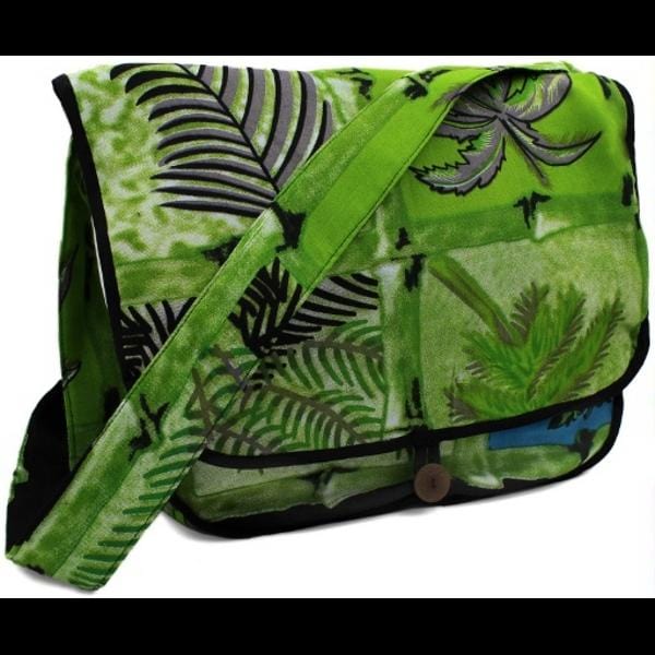 Palm Tree Courier Bag-Bags & Accessories-Peaceful People