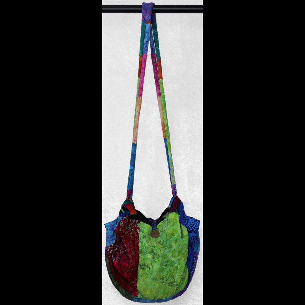 Patchwork Circle Bag-Bags & Accessories-Peaceful People