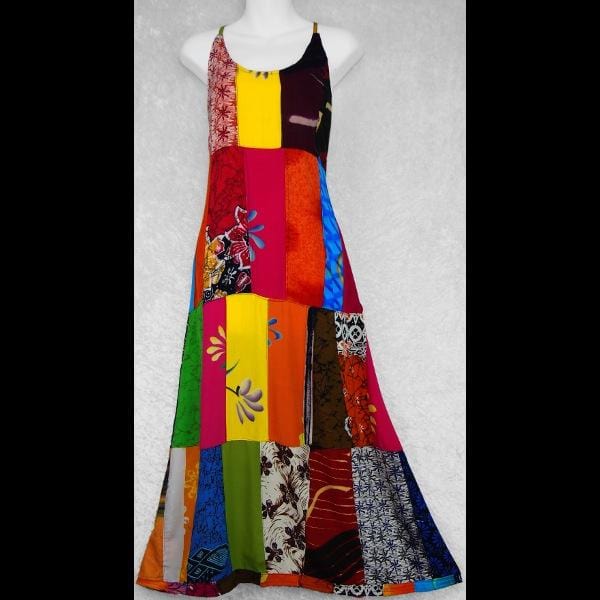 Tanya's Patchwork Dress-Dresses-Peaceful People
