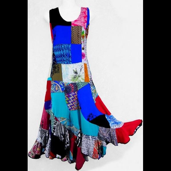 Wholesale Kristina's Patchwork Dress Wholesale Kristina's Patchwork Dress
