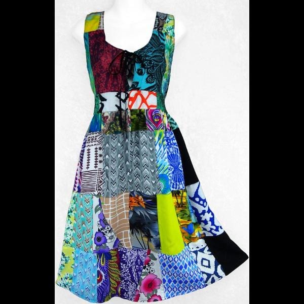 Wholesale Annalisa's Patchwork Dress