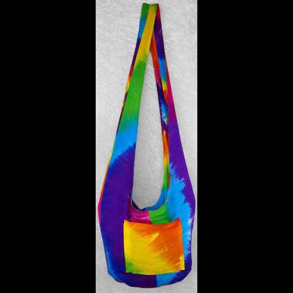 Rainbow Spiral Boho Shoulder Bag-Bags & Accessories-Peaceful People