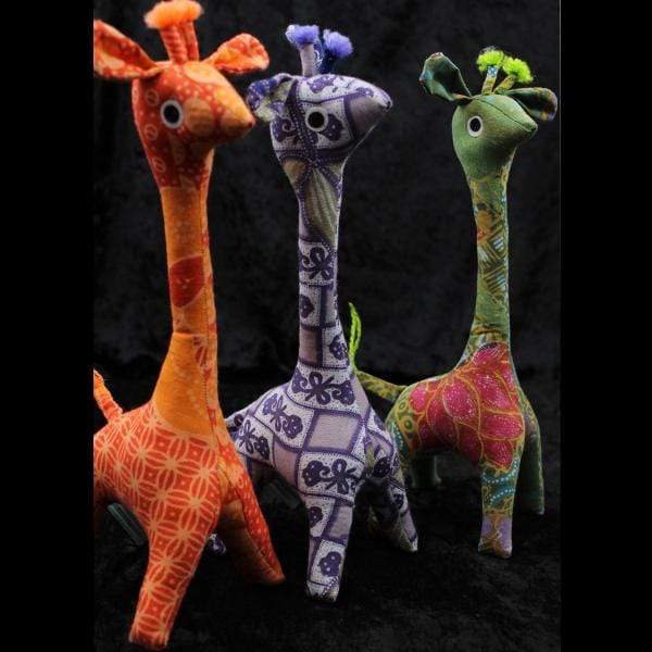 Antique Batik Giraffe-Handicrafts-Peaceful People