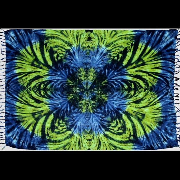 Polychromatic Tie-Dye Sarongs-Sarongs-Peaceful People