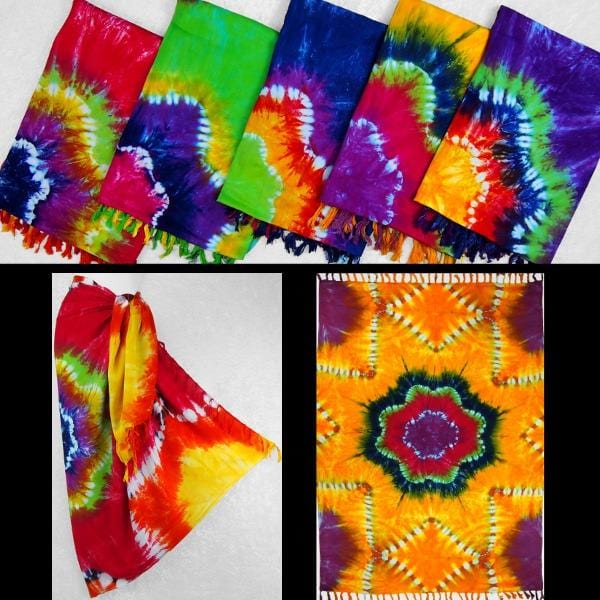 Tie Dye Wrap Pants Sarong Diaper Beach Rayon(id:2114057) Product