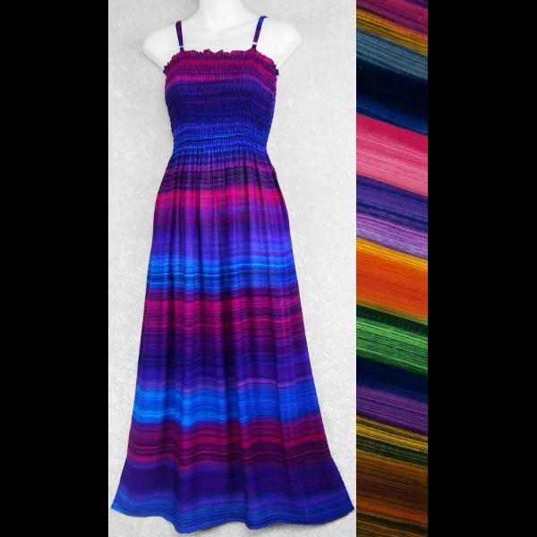 Fusion Sarong Dress-Dresses-Peaceful People