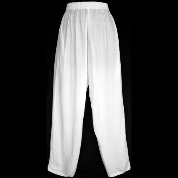 White Sarong Pants-Pants-Peaceful People