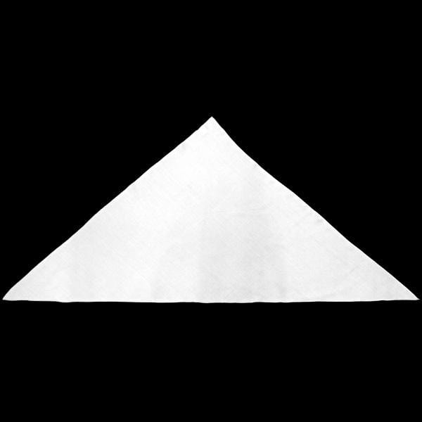 Premium White Triangle 44 inch Tapestry-Tie-Dye Blanks/White Clothing-Peaceful People