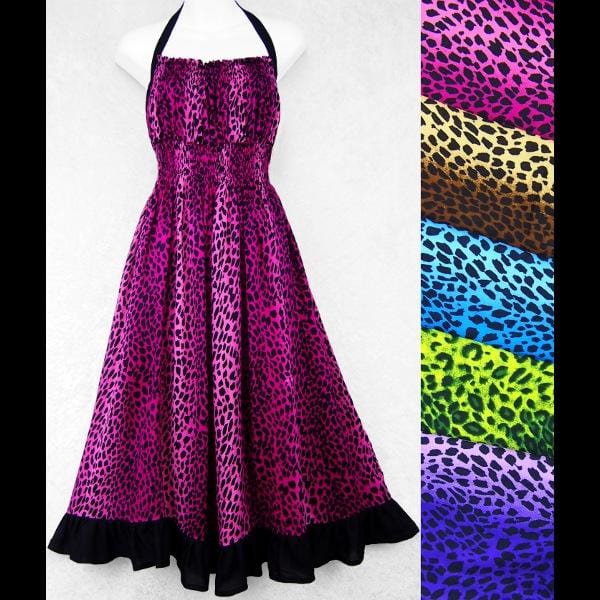 Wholesale Wildlife Color Sarong Dress Wholesale Wildlife Color Sarong Dress